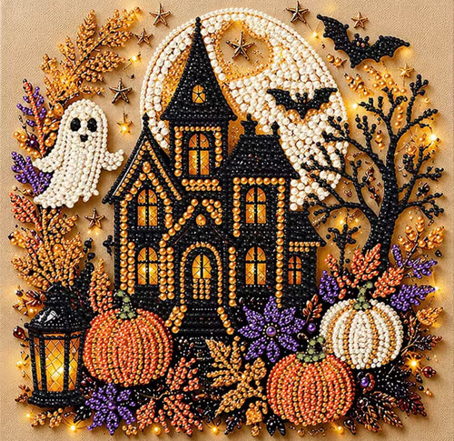 Halloween Pearl Art DIY Kit – 6 Spooky Designs